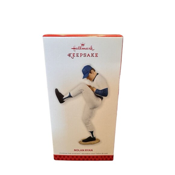 Hallmark Other - Nolan Ryan Christmas Tree ornament Hallmark Crushed Box